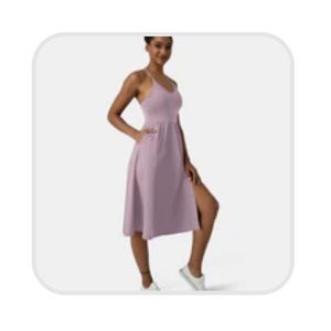 Halara long dress. Never worn.